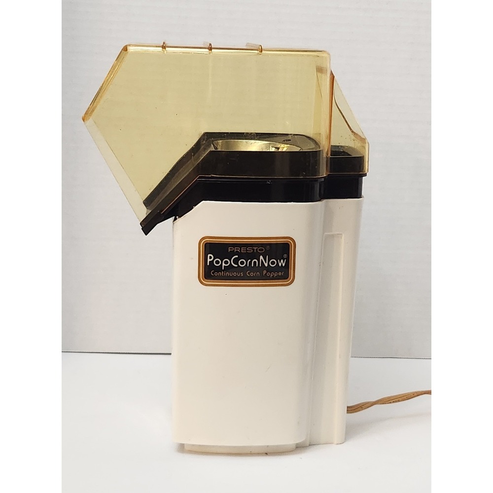 Vintage Presto PopCorn Now Continuous Corn Popper 0481008 Hot Air